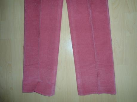 Cervene damske nohavice, l