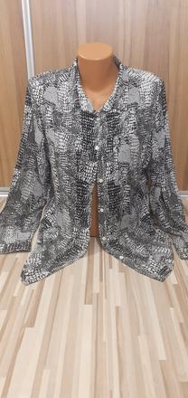 Čiernobiela blúzka, l