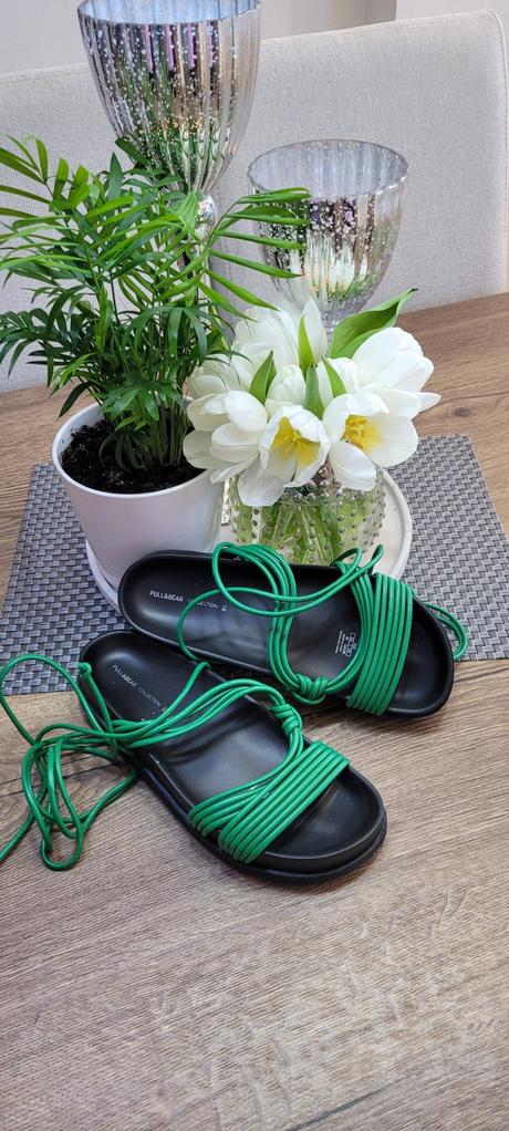 Sandále pull&bear, pull&bear,38