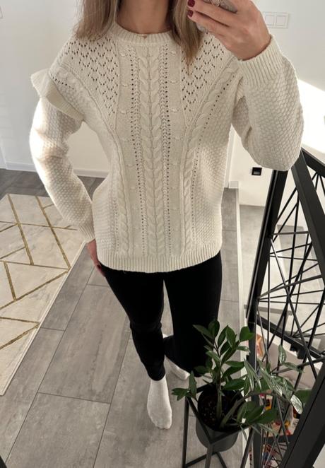 Pletený pulóver, f&f,m