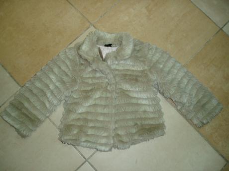 F&f úžasný kožúšok 5/6r., f&f,116