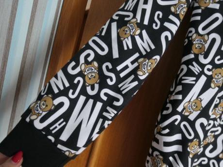 Moschino bear icon damske saty s vreckami m/l, moschino,l / m