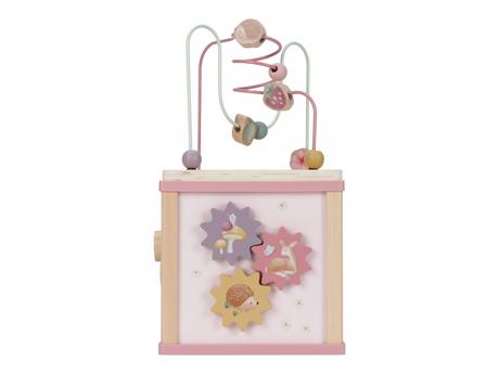 Little dutch kocka s aktivitami drevená fairy gard, 