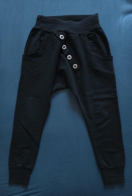 Predám detské široke nohavice, 128