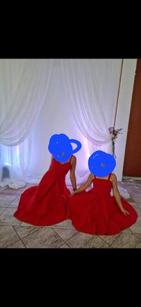 Spoločenské šaty mama a dcera, m