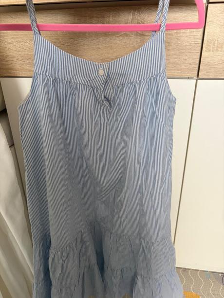 Letné bavlnené saty h&m, h&m,140