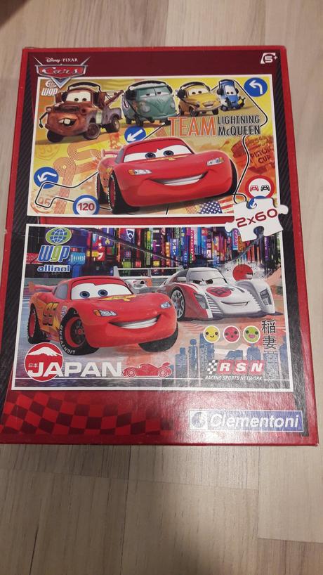 Puzzle cars, 2x60ks,