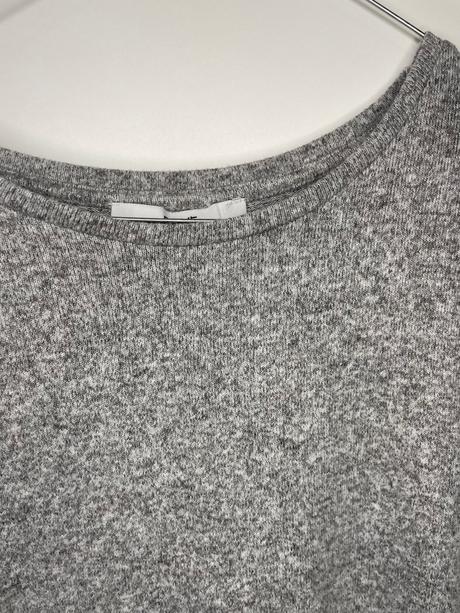 Next sivý melírovaný tenší svetrík, next,44