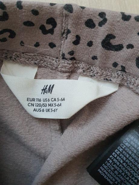 Legíny, h&m,116
