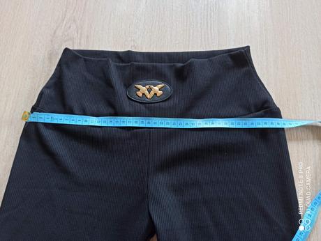 Vrubkovane legíny vyšší pas, xl