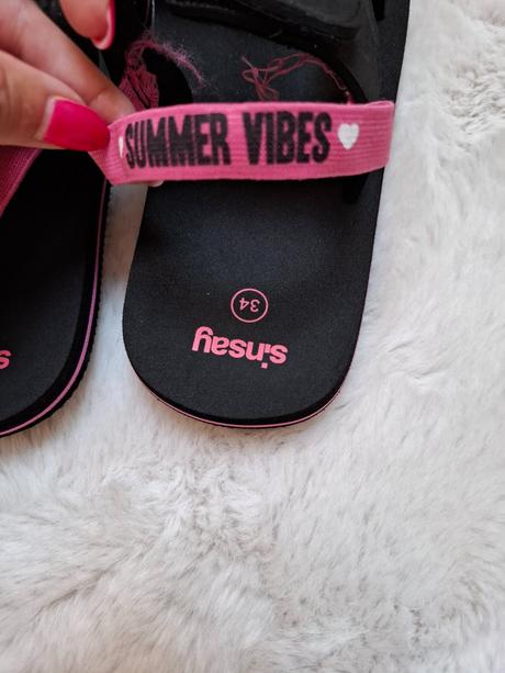 Penové šľapky,  veľkosť 34, sinsay,34