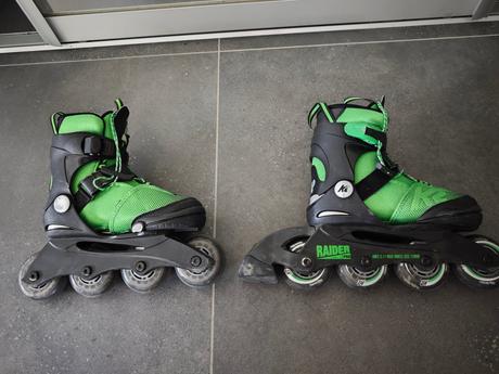 Inline kolieskové korčule k2 raider 29-34, k2,33