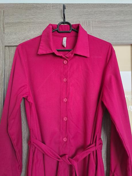 Košeľové šaty, l