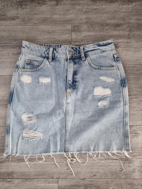 Rifľová sukňa, new look,158