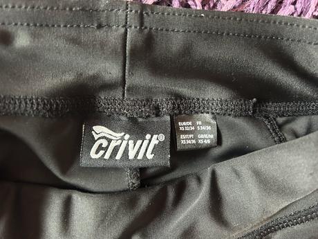 Cyklistické kraťasy zn. crivit veľ. xs, crivit,xs