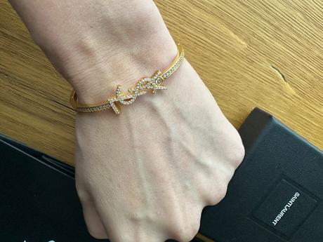 Nový nenosený náramok na ruku ysl, yves saint laurent