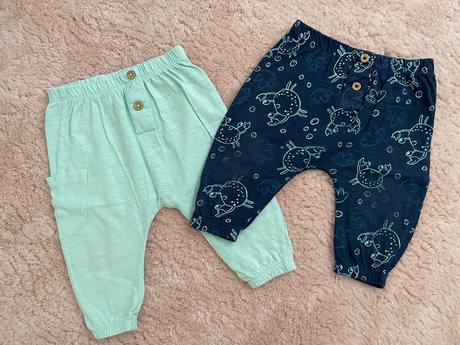 Tenké voľné nohavice, 68