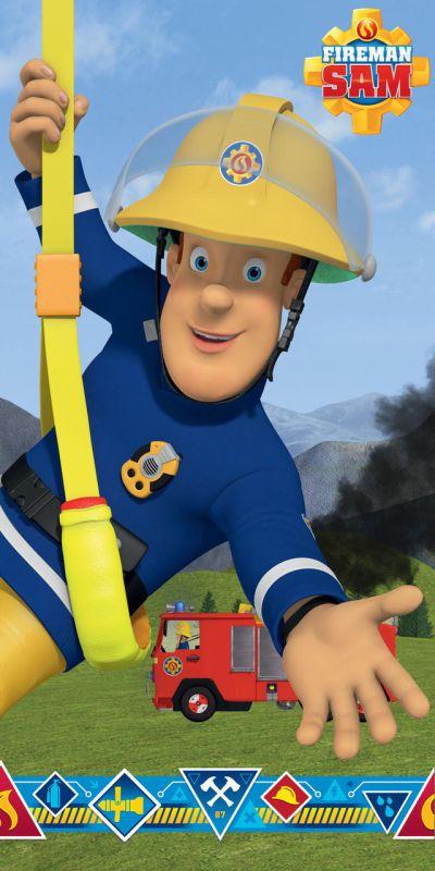 Osuška požiarnik sam blue 70/140,