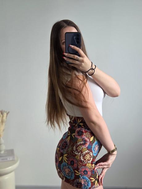 Vzorovaná sukňa xs/s, xs