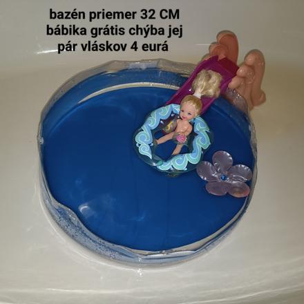 Bazén pre maličké bábiky,