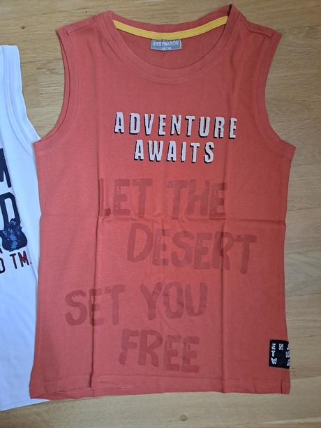 Tričká bez rukávu, bonprix,140