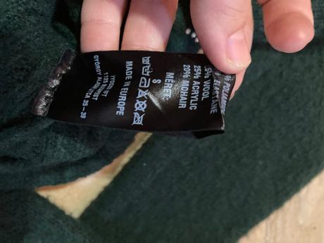 Svetrík s umelou kožušinou, s