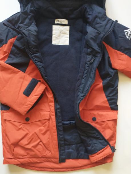 Zimná bunda, h&m,140