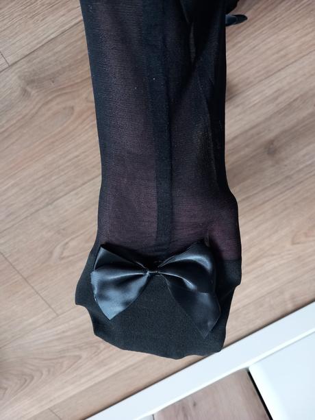 Pančušky / silonky s mašličkou, xs