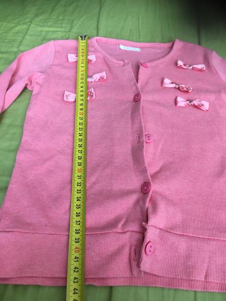 Tričko na gombičky s mašličkami, pepco,122