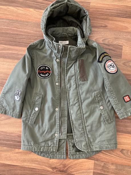 Prechodna bunda hm, h&m,104