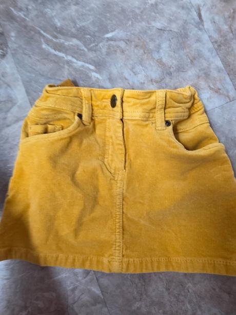 Zltá sukna 110/116, tchibo,110