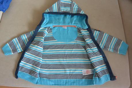 Sveter/ mikina s kapucnou, vel. 86 - top stav, f&f,86