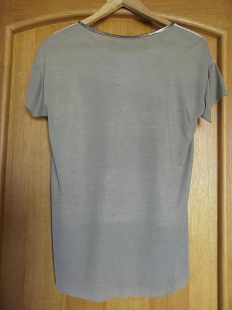 Zara peckove,stylove predlzenie trendy tricko m, zara,m