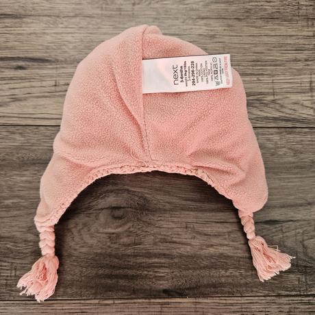 Next zimná čiapočka s brmbolčekmi 68, next,68