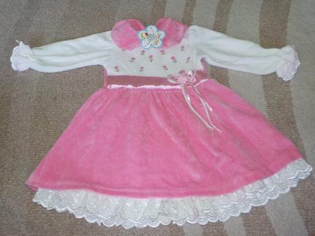 Šaty veľ. 86-cena spolu za 6 ks, 86–98