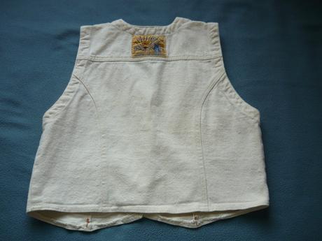 Biela riflová vesta, 128