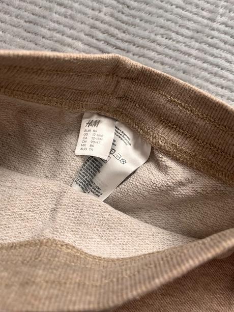 Tepláky, h&m,86