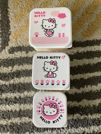 Hello kitty sada 3ks boxov, 