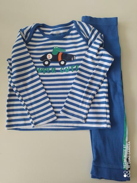 Pásikavé pyžamko, f&f,92