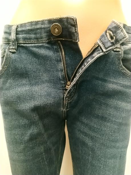 Chlapčenské modré rifle, regular, 164-170 cm, 170