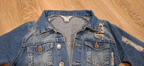 Rifľová bunda, denim co,140