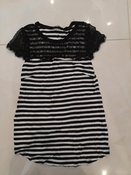 Tehotenské tričko, h&m,s