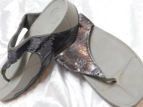 Fitflop luxusne flitrovane žabky, 41