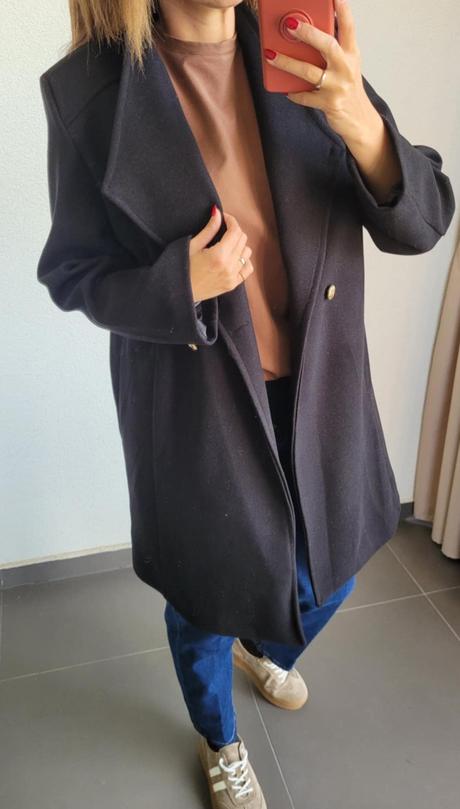 Dámsky zimný kabát, l