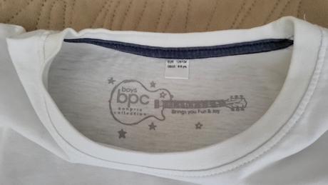 2x tričko krátky rukáv velk. 128/134, bonprix,128