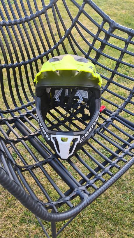 Cratoni c-maniac 2.0 mx black/lime matt, m