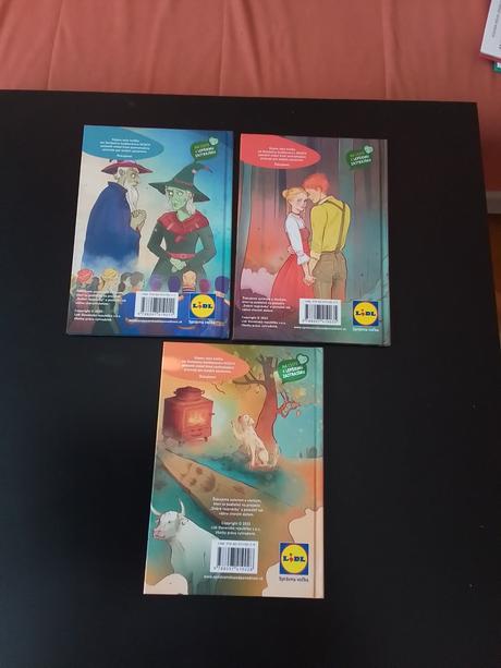 Detské rozprávkové knihy 3ks, 