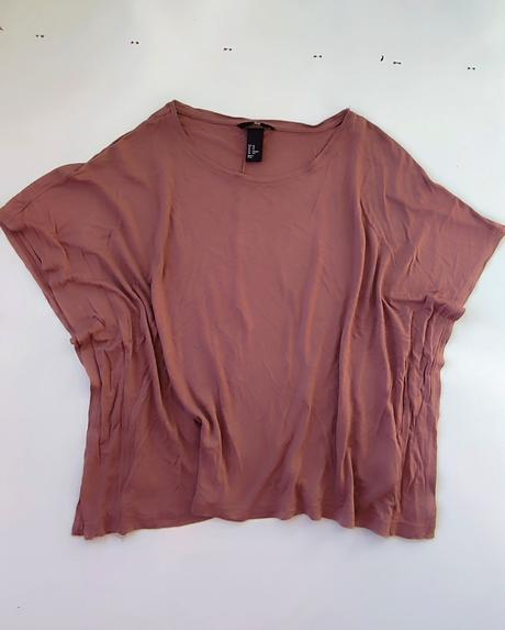 Voľné tričko, h&m,s