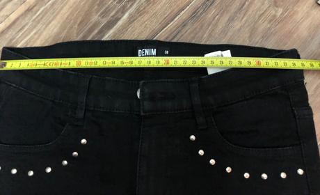 Čierne dámske nohavice, sinsay,38