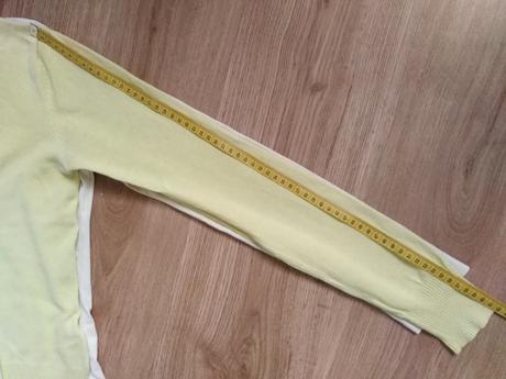 Svetložlté tričko/pulovrik, xs